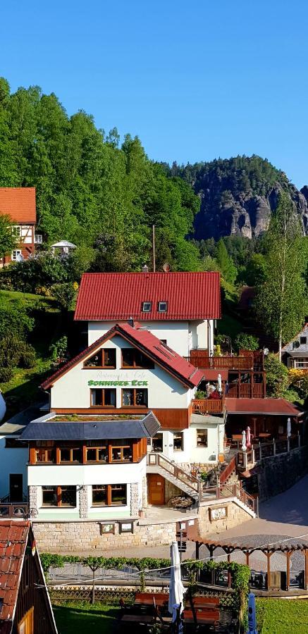 Sonniges Eck Ferienwohnung 2 Rathen Exterior foto